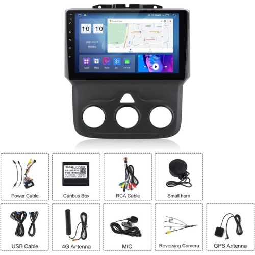 Штатная магнитола 22-1527: 9-inch для DODGE RAM 2013-2019 - A10D