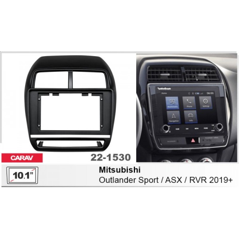 Штатная магнитола 22-1530: 10.1-inch для MITSUBISHI ASX, OUTLANDER SPORT 2019-2024 - A16