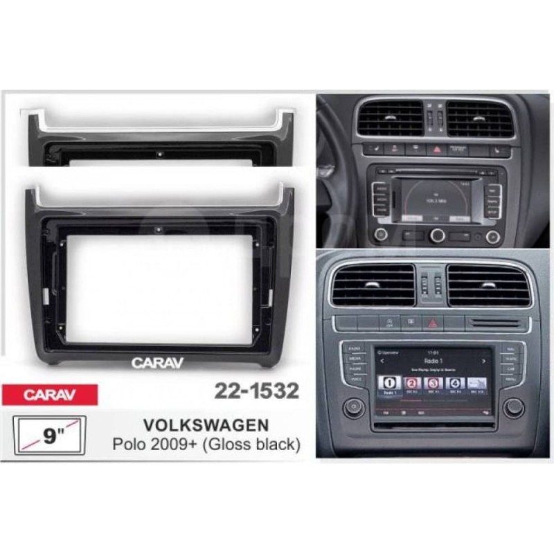 Sistem multimedia audio BORD 22-1532: 9-inch VOLKSWAGEN POLO 2009-2020 - G9