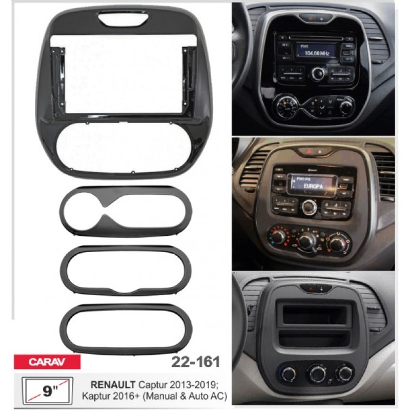 Sistem multimedia audio BORD 22-161: 9-inch RENAULT CAPTUR 2013-2019 - A16