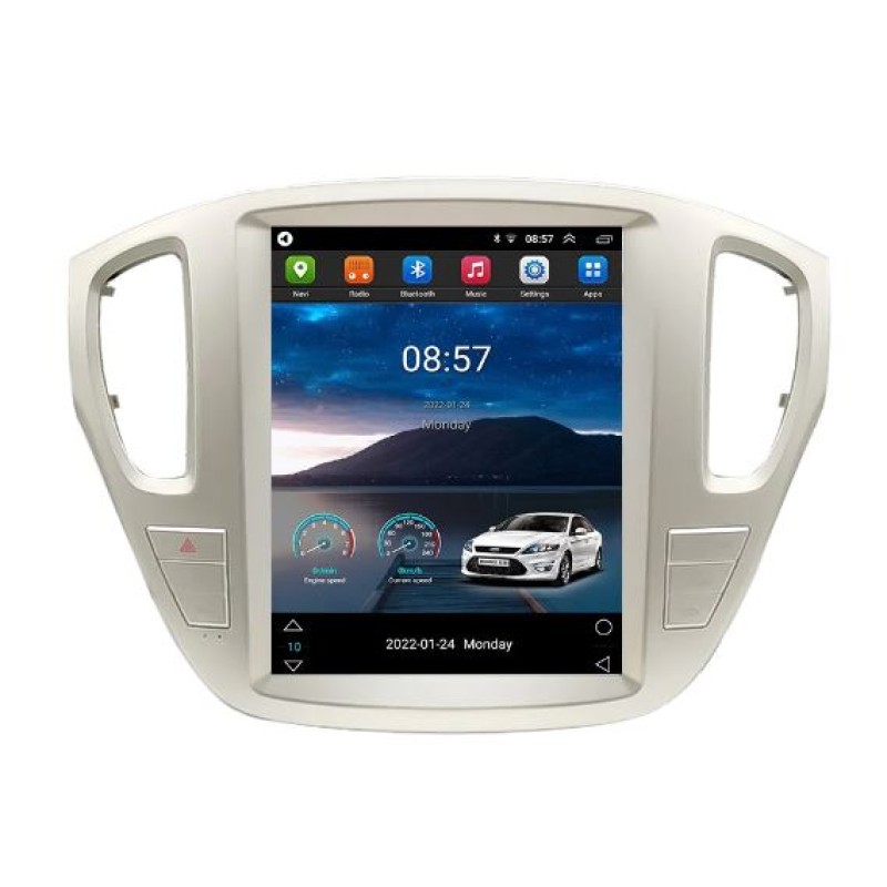 Штатная магнитола 22-1614: 9-inch для TOYOTA HIGHLANDER 2001-2007 - A7