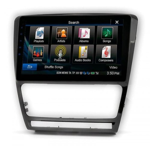 Штатная магнитола 22-185: 10.1-inch для SKODA OCTAVIA 2004-2013 - A10D