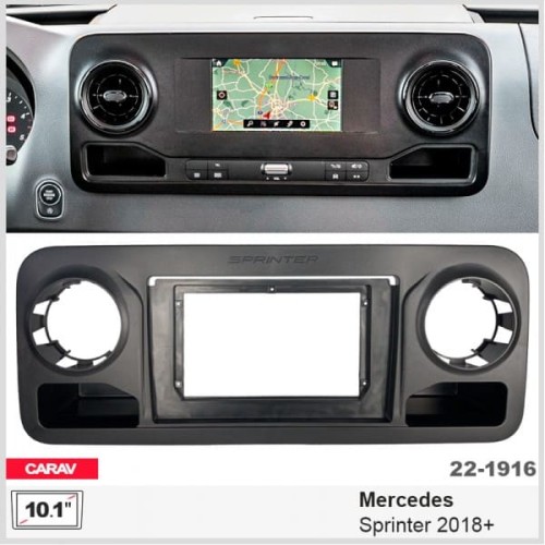 Sistem multimedia audio BORD 22-1916: 10.1-inch MERCEDES-BENZ SPRINTER 2018-2024 - A10D
