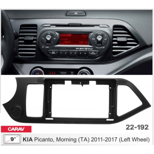 Штатная магнитола 22-192: 9-inch для KIA PICANTO (TA), MORNING (TA) 2011-2017 - N10Pro