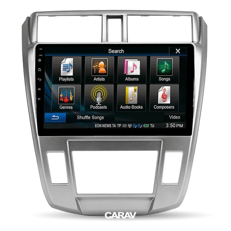 Штатная магнитола 22-217: 10.1-inch для HONDA CITY 2008-2014, BALLADE 2011-2014 - A16