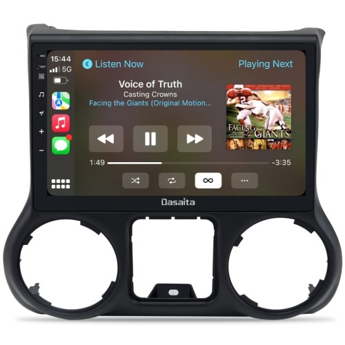 Штатная магнитола 22-232: 10.1-inch для JEEP WRANGLER 2015-2017 - Q8