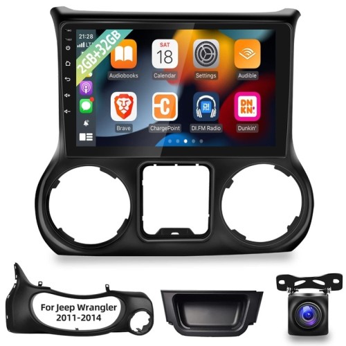 Sistem multimedia audio BORD 22-235: 10.1-inch JEEP WRANGLER 2011-2014 - G9