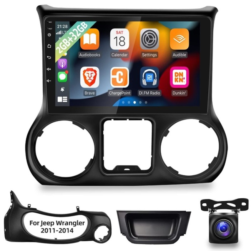 Sistem multimedia audio BORD 22-235: 10.1-inch JEEP WRANGLER 2011-2014 - G9