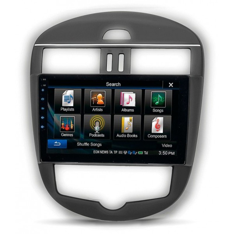 Штатная магнитола 22-237: 10.1-inch для NISSAN TIIDA (C12) 2011-2016, PULSAR 2013-2016 - A16