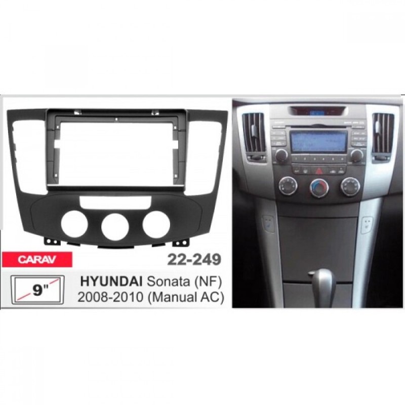 Штатная магнитола 22-249: 9-inch для HYUNDAI SONATA 2008-2010 - Q8