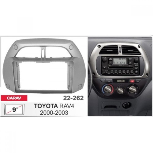 Sistem multimedia audio BORD 22-262: 9-inch TOYOTA RAV4 2000-2003 - A6