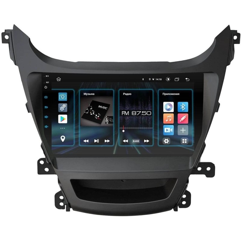 Штатная магнитола 22-274: 9-inch для HYUNDAI ELANTRA (MD) 2014-2016, AVANTE (MD) 2013-2015 - N10Pro