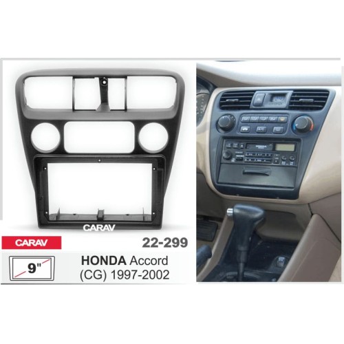 Sistem multimedia audio BORD 22-299: 9-inch HONDA ACCORD (CG) 1997-2002 - N10Pro