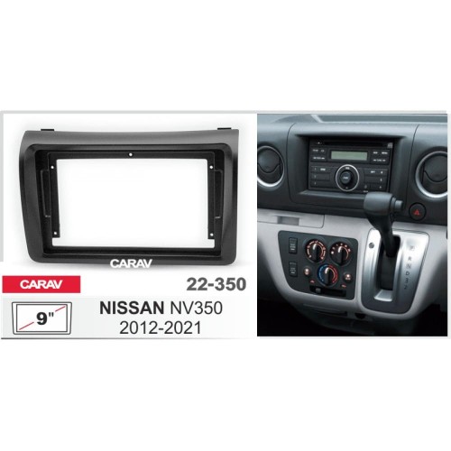 Штатная магнитола 22-350: 9-inch для NISSAN NV350 2012-2021 - N10Pro