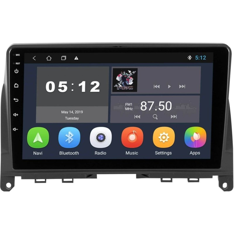 Sistem multimedia audio BORD 22-359: 9-inch MERCEDES-BENZ C-CLASS (W204) 2007-2011 - A6