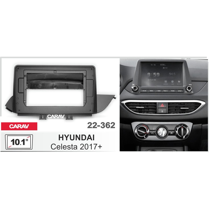 Штатная магнитола 22-362: 10.1-inch для HYUNDAI CELESTA 2017-2024 - A7