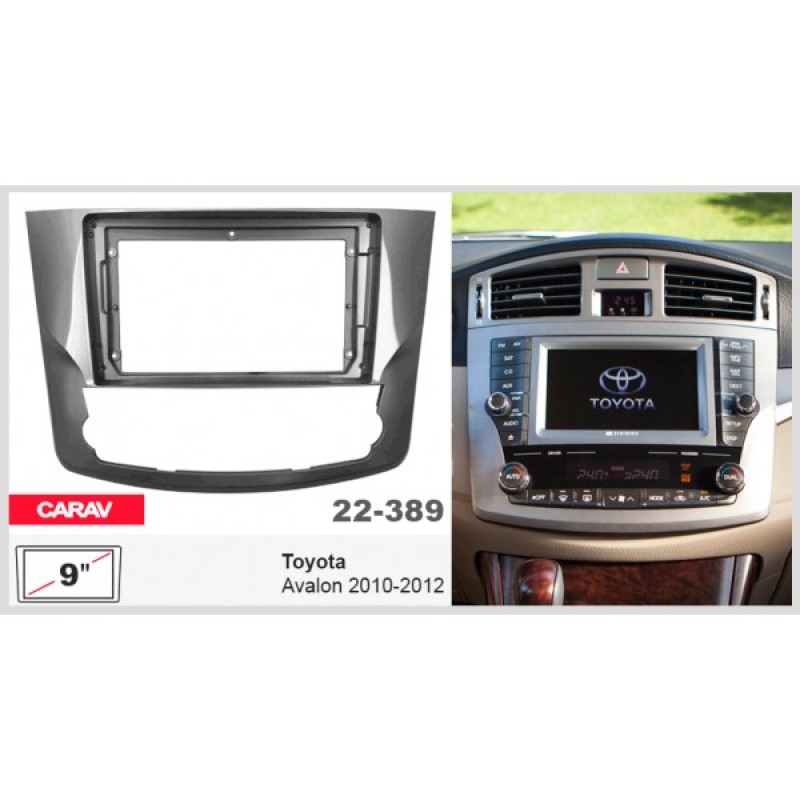 Sistem multimedia audio BORD 22-389: 9-inch TOYOTA AVALON 2010-2012 - A10D
