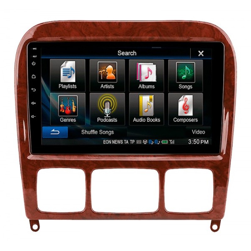 Штатная магнитола 22-410: 9-inch для MERCEDES-BENZ S-CLASS (W220) 1998-2005 - A16