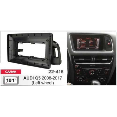 Sistem multimedia audio BORD 22-416: 10.1-inch AUDI Q5 2008-2017 - Q8