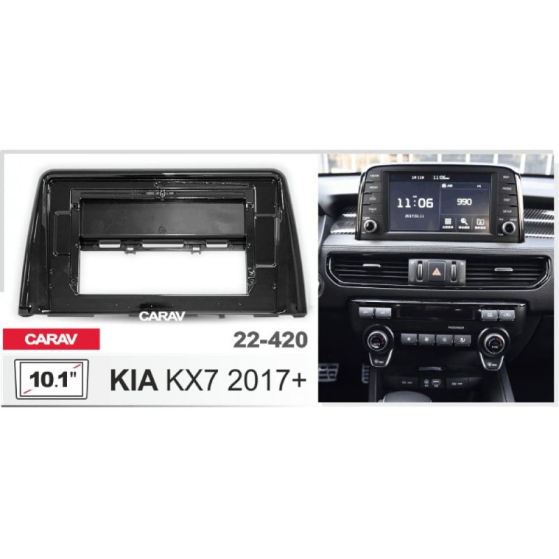 Штатная магнитола 22-420: 10.1-inch для KIA KX7 2017-2024 - Q8