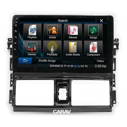 Sistem multimedia audio BORD 22-434: 10.1-inch TOYOTA VIOS, YARIS 2013-2016 - Q9