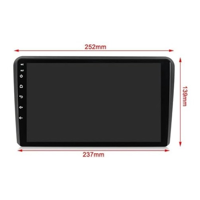 Штатная магнитола 22-450: 9-inch для AUDI A3 2003-2012 - A10D