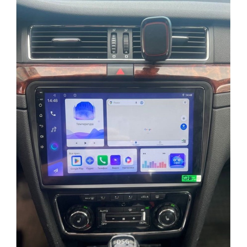 Штатная магнитола 22-472: 10.1-inch для SKODA SUPERB 2008-2015 - Q8