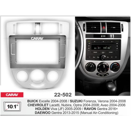 Штатная магнитола 22-502: 10.1-inch для SUZUKI FORENZA, VERONA 2004-2008 - N10Pro