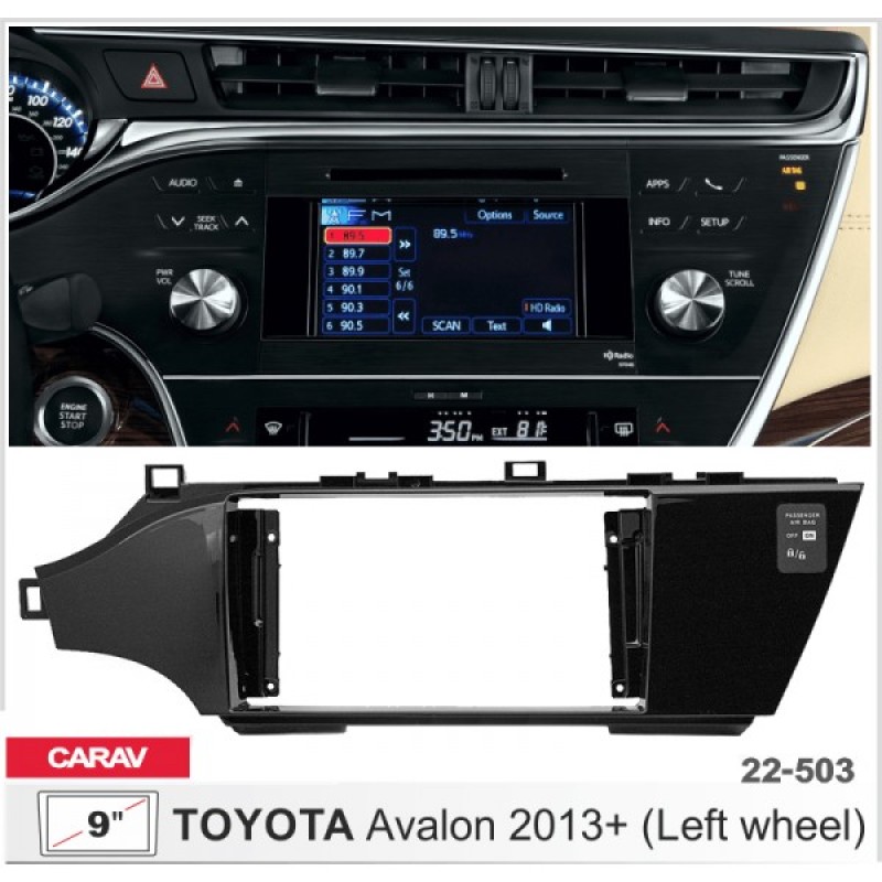 Sistem multimedia audio BORD 22-503: 9-inch TOYOTA AVALON 2013-2018 - A7