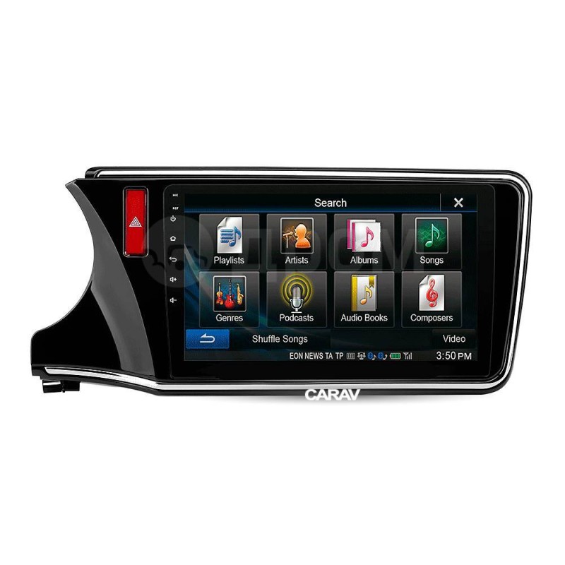 Штатная магнитола 22-511: 10.1-inch для HONDA CITY, BALLADE, GRACE 2014-2020, GREIZ 2015-2019 - G13