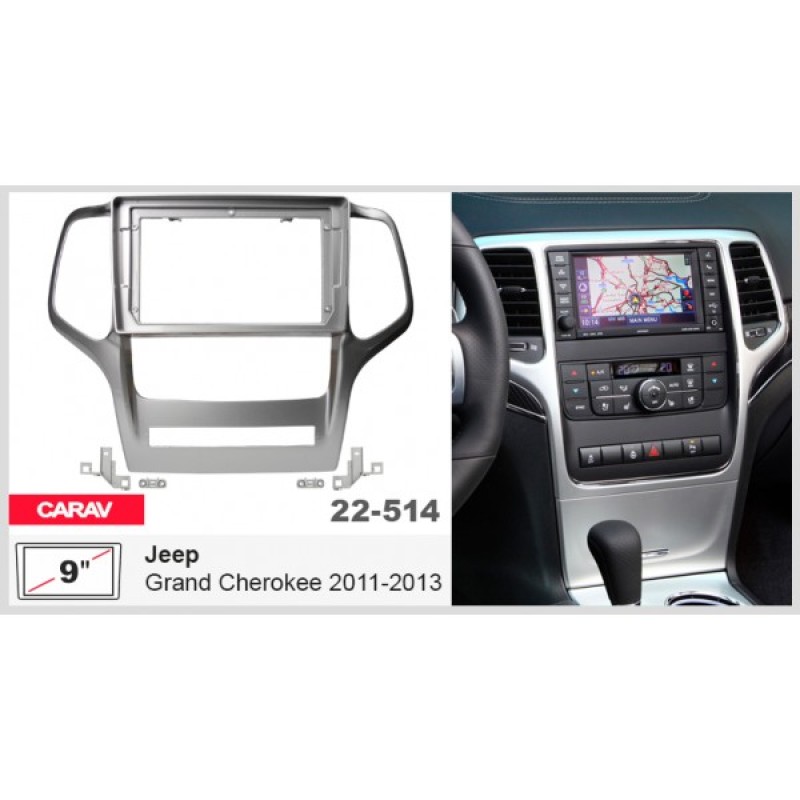 Штатная магнитола 22-514: 9-inch для JEEP GRAND CHEROKEE 2011-2013 - N10Pro