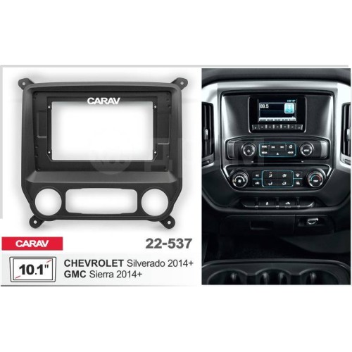 Radiocasetofon BORD 22-537: 10.1-INCH GMC SIERRA 2014+  (v2)
