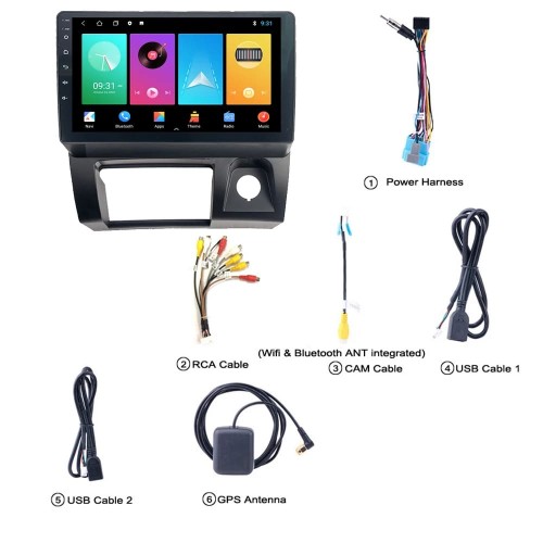 Штатная магнитола 22-543: 9-inch для SUZUKI BEIDOUXING 2004-2012 - Q8
