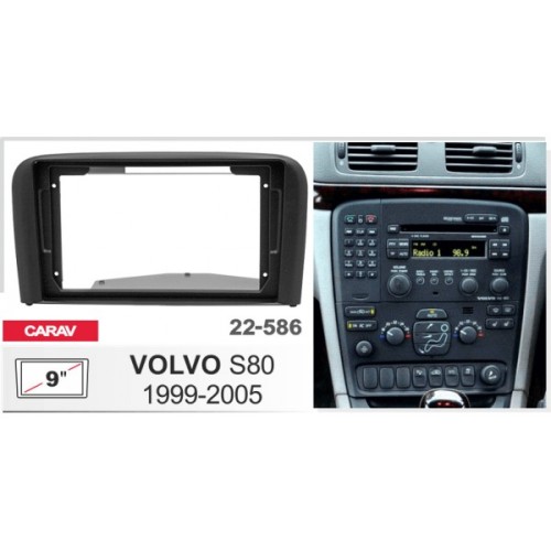 Штатная магнитола 22-586: 9-inch для VOLVO S80 1999-2005 - A6