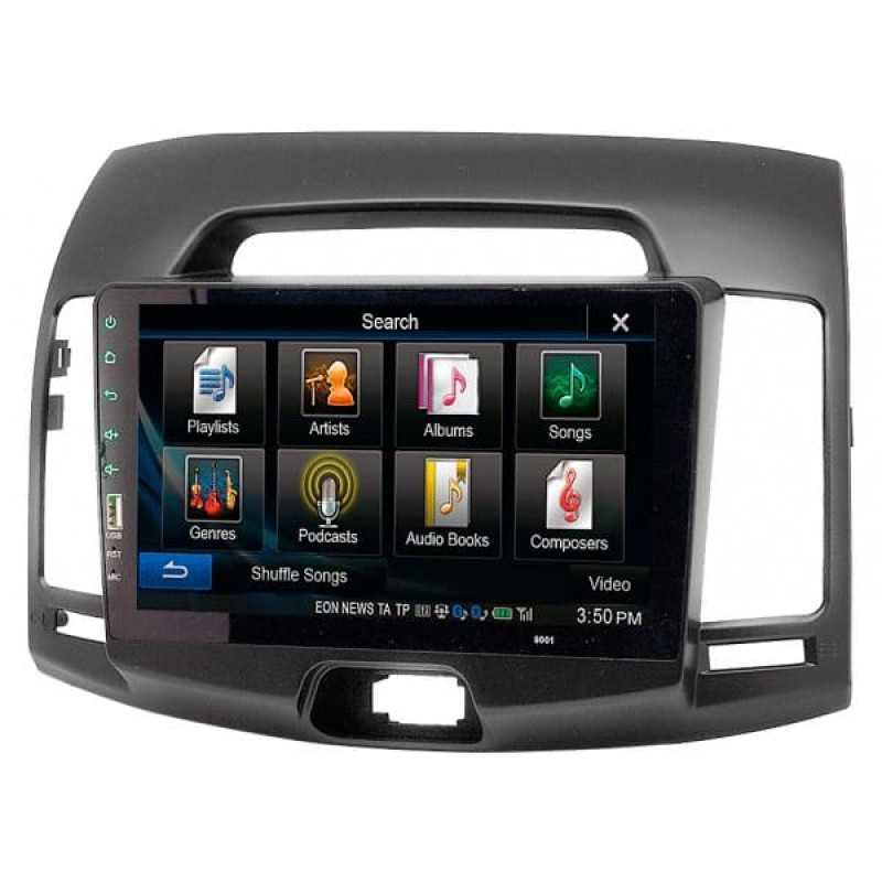 Штатная магнитола 22-680: 9-inch для HYUNDAI ELANTRA, AVANTE 2006-2010 - N10Pro