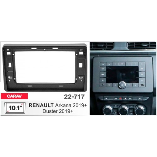 Штатная магнитола 22-717: 10.1-inch для RENAULT ARKANA 2019-2022 - A16