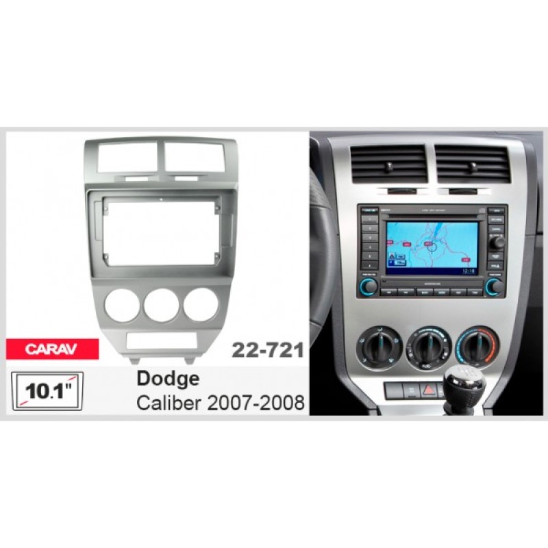 Штатная магнитола 22-721: 10.1-inch для DODGE CALIBER 2007-2008 - N10Pro