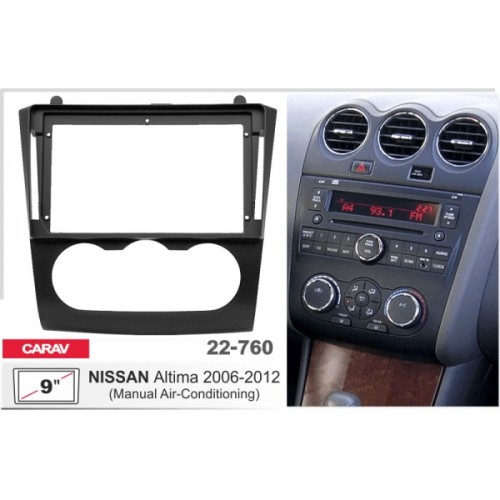Sistem multimedia audio BORD 22-760: 9-inch NISSAN ALTIMA 2006-2012 - A18