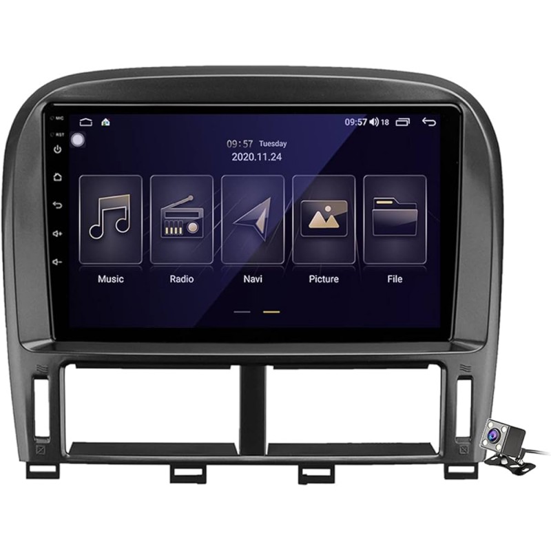 Штатная магнитола 22-765: 9-inch для LEXUS LS 430 UCF30 2001-2006 - A7