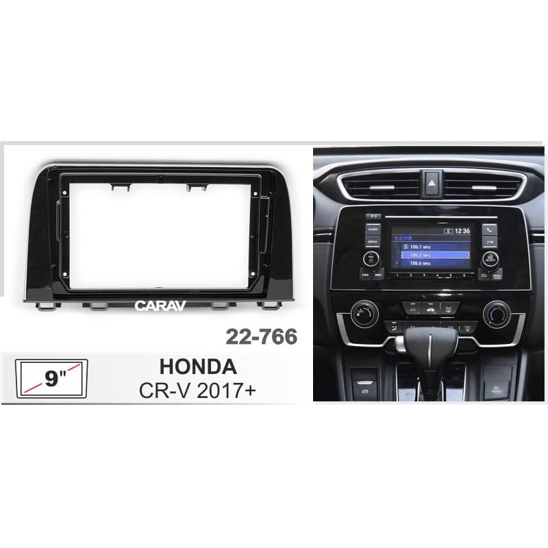 Штатная магнитола 22-766: 9-inch для HONDA CR-V 2017-2024 - A6