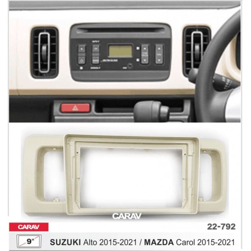 Sistem multimedia audio BORD 22-792: 9-inch MAZDA CAROL 2015-2021 - A7