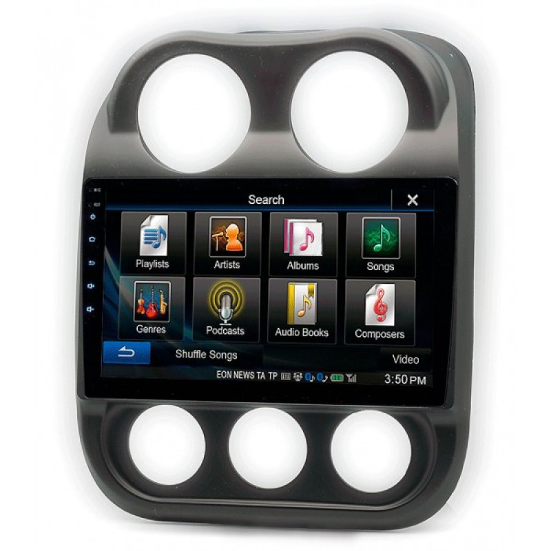 Sistem multimedia audio BORD 22-810: 10.1-inch JEEP COMPASS 2011-2016, PATRIOT 2007-2016 - A16