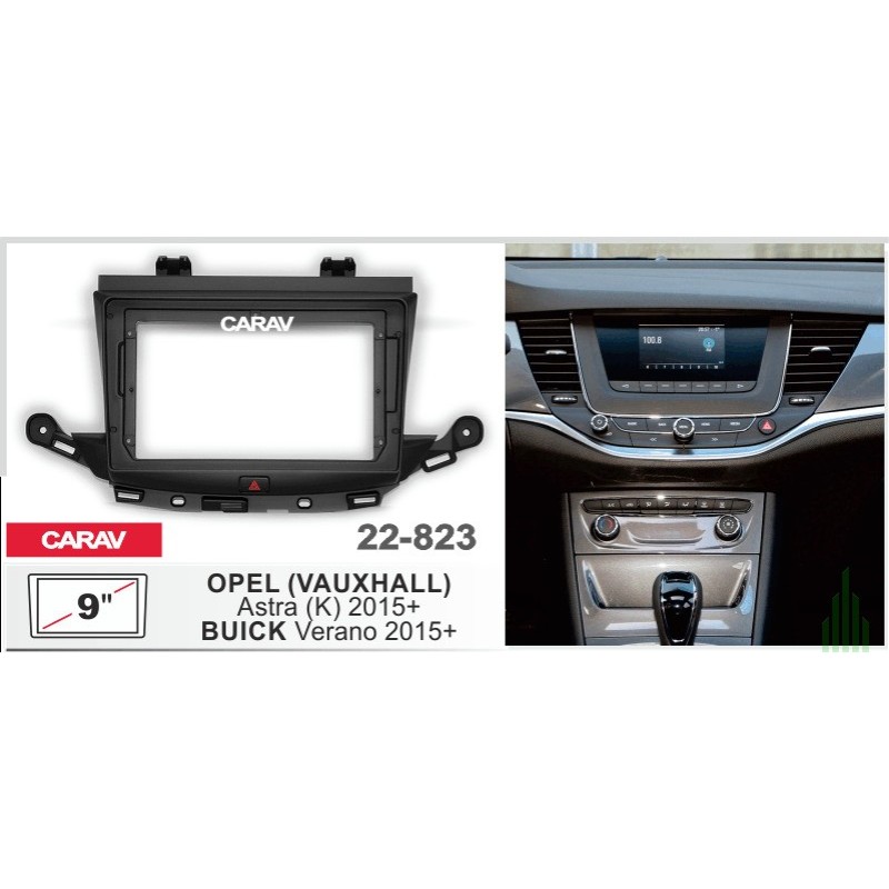 Штатная магнитола 22-823: 9-inch для OPEL ASTRA (K) 2015-2022 - Q8