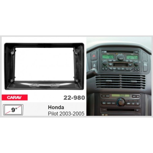 Штатная магнитола 22-980: 9-inch для HONDA PILOT 2003-2005 - Q7