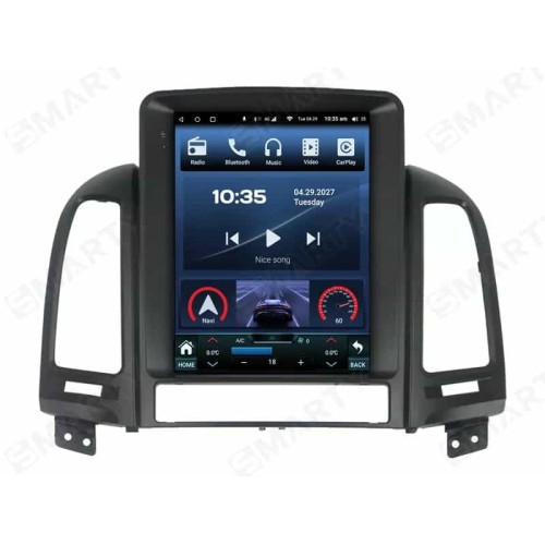 Hyundai Santa Fe 2006-2012 Tesla Style 9.7" 4/64