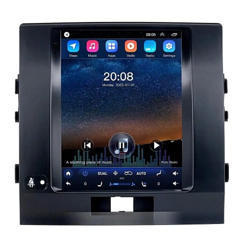 TOYOTA LAND CRUISER 2007-15 Low Tesla Style 9.7" 4/32