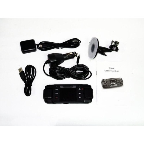 CarCam III X8000 HD 2 camere GPS